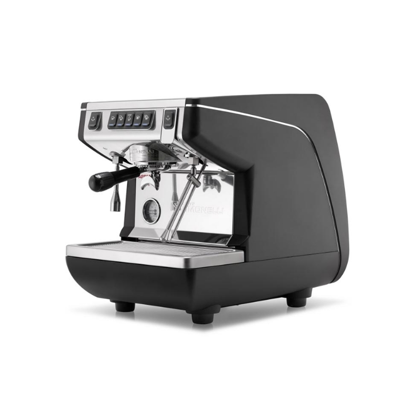 Nuova Simonelli Appia Life 1 Gruplu Tam Otomatik Espresso Kahve Makinesi - Siyah